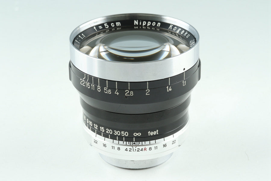 Nippon Kogaku Nikon Nikkor-N.C 50mm F/1.1 Lens for Leica L39 *購入希望の方は弊 –  IROHAS SHOP