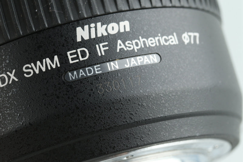 Nikon AF-S Nikkor 12-24mm F/4 G ED DX Lens #28516A5
