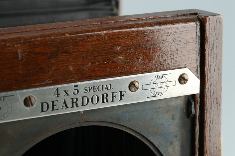 Deardorff 4x5 Wood Field Large Format Film Camera #29205H31