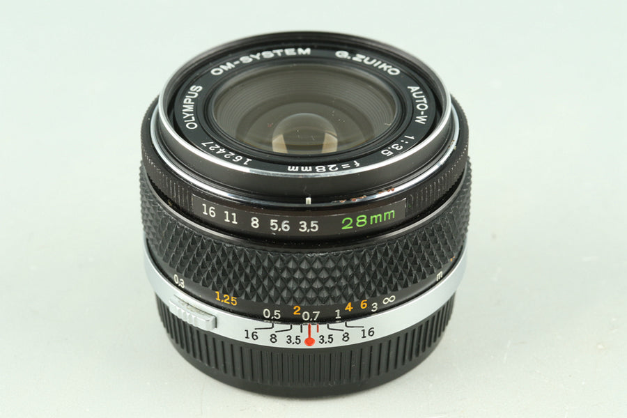 Olympus OM-System G.Zuiko Auto-W 28mm F/3.5 Lens #29378H23 – IROHAS SHOP