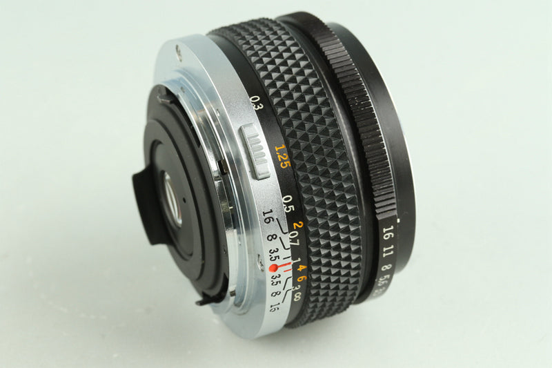 Olympus OM-System G.Zuiko Auto-W 28mm F/3.5 Lens #29378H23