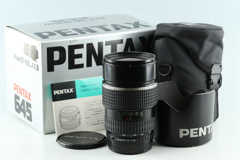SMC Pentax FA 645 80-160mm F/4.5 Lens for Pentax 645 With Box #30465L9