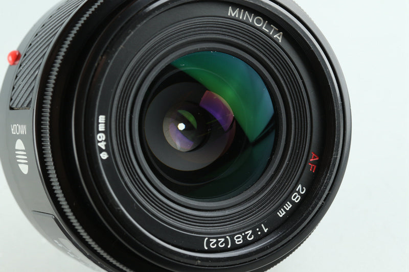 Minolta AF 28mm F/2.8 Lens #30512F4 – IROHAS SHOP