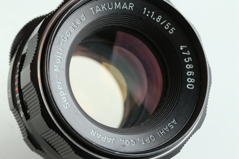 Asahi Pentax SMC Takumar 55mm F/1.8 Lens for M42 Mount #31448C4-