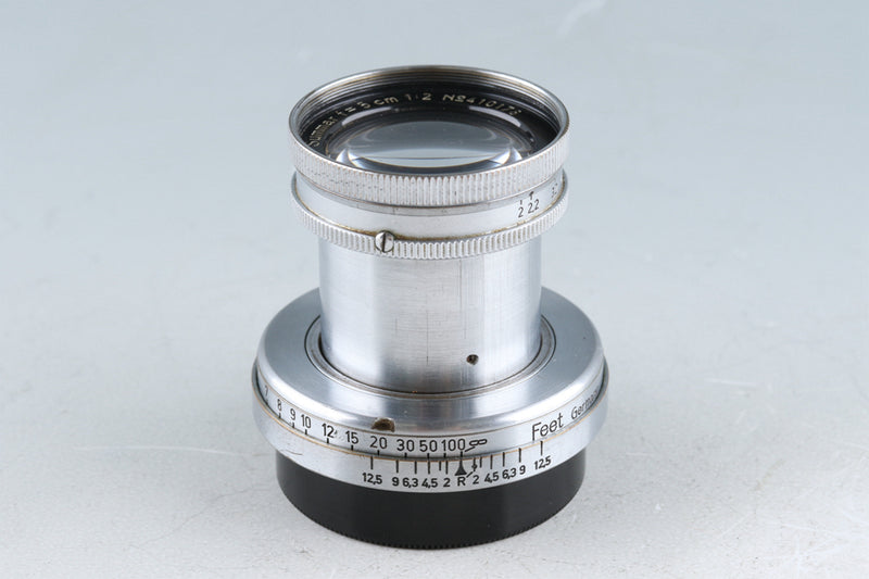 Leica Leitz Summar Tropen 50mm F/2 Lens for Leica L39 #31682K