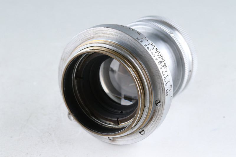 ライカ Leica Leitz Summar Tropen 50mm F/2 Lens for Leica L39 #31682K 
