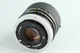 Canon FD 35mm F/2 S.S.C. Lens #32153F4