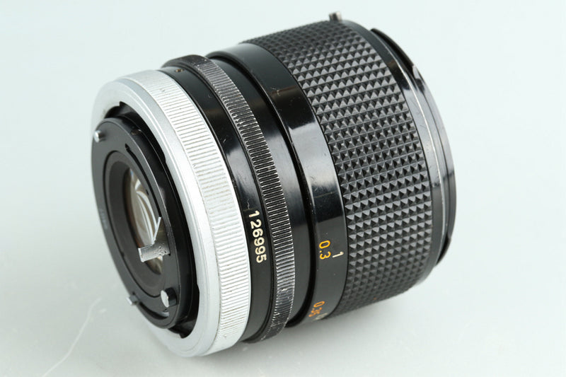 Canon FD 35mm F/2 S.S.C. Lens #32153F4