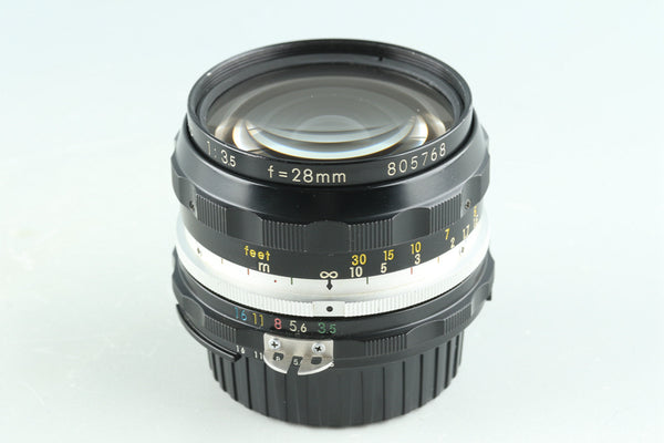 Nikoon Nikkor-H Auto 28mm F/3.5 Ai Convert Lens #32785A4