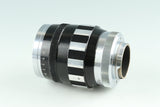 Kowa Prominar 100mm F/2 Lens for Leica L39 + 100mm Finder *購入希望の方は弊社までご連絡ください* #32960E6