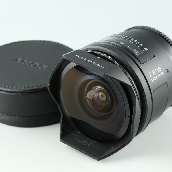 Sony 16mm F/2.8 Fish-Eye Lens for Sony AF #33186G1