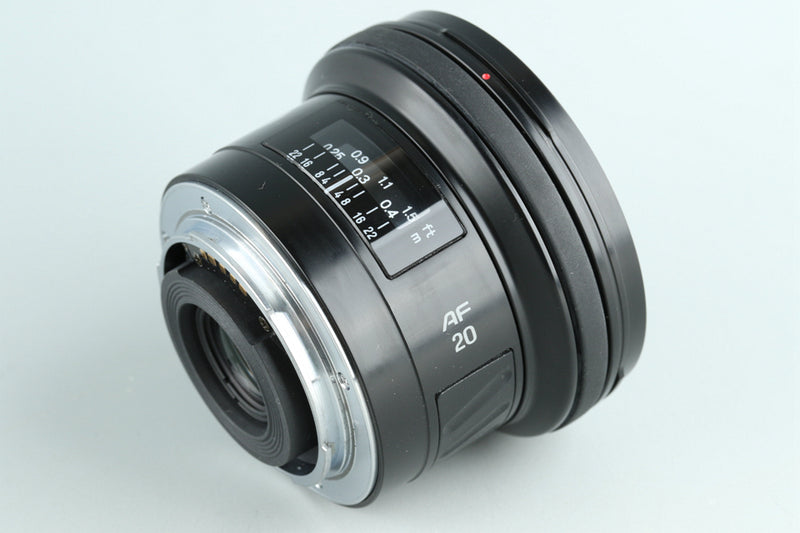 Minolta AF 20mm F/2.8 Lens #33397F5