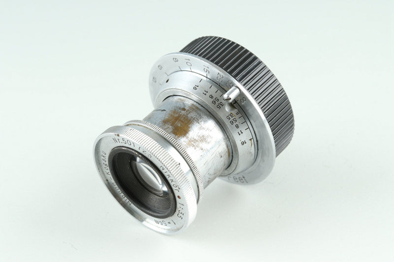 Nippon Kogaku Nikon Nikkor 50mm F/3.5 Lens for Leica L39 #36405C2