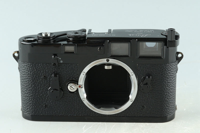 Leica Leitz M3 Repainted Black 35mm Rangefinder Film Camera 