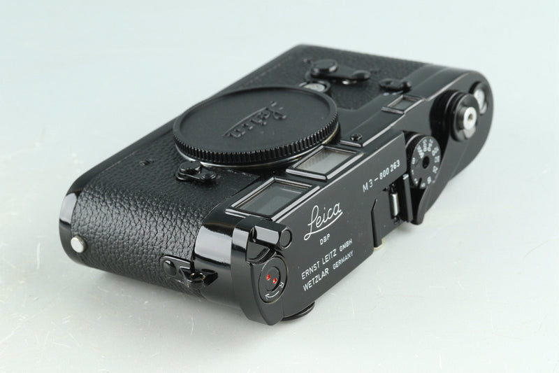 Leica Leitz M3 Repainted Black 35mm Rangefinder Film Camera #36678T