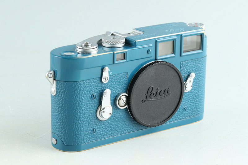 Leica M3 35mm Rangefinder Film Camera Repainted Blue #36826T