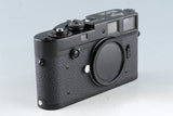 Leica Leitz M2 35mm Rangefinder Film Camera Repainted Black Repainted By Kanto Camera #36853T