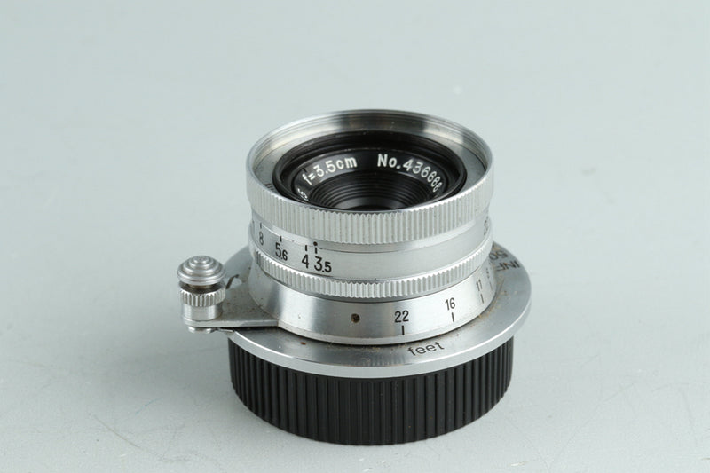 Nikon W-Nikkor C 35mm F/3.5 for Leica L39 #36989L4