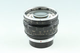 Nikon Nikkor-N 50mm F/1.1 Lens for Nikon S #37152E6