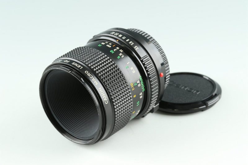 Canon FD Macro 50mm F/3.5 Lens #37291F4