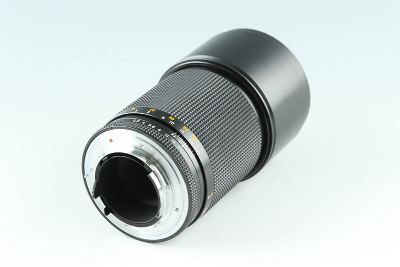 Contax Carl Zeiss Sonnar T* 180mm F/2.8 MMJ Lens for CY Mount