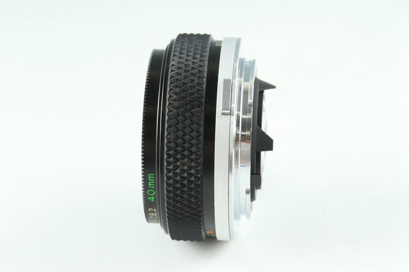 Olympus OM-System Zuiko Auto-S 40mm F/2 Lens #38007F4 – IROHAS SHOP