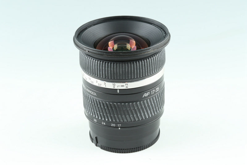 Konica Minolta AF Zoom 17-35mm F/2.8-4 D Lens for Sony AF #38026G23 –  IROHAS SHOP