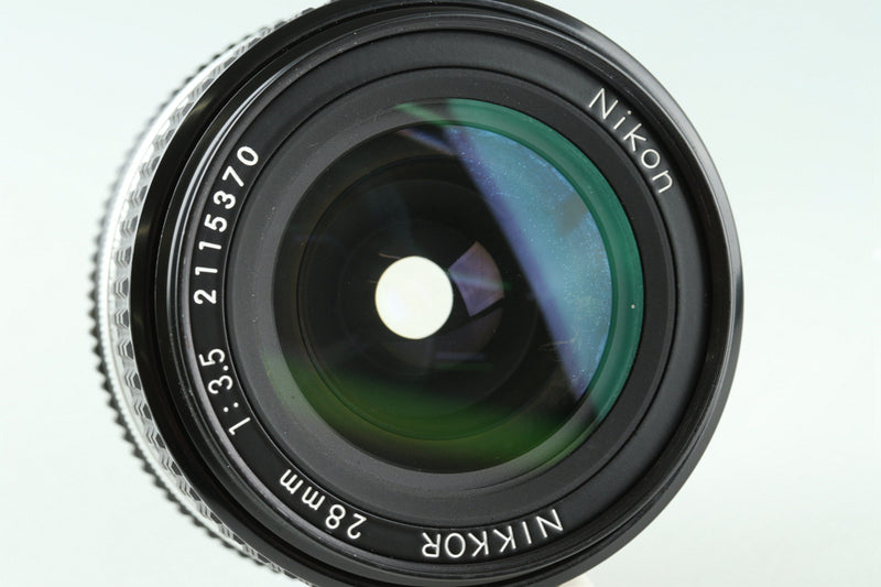 Nikon Nikkor 28mm F/3.5 Ais Lens #38107A5