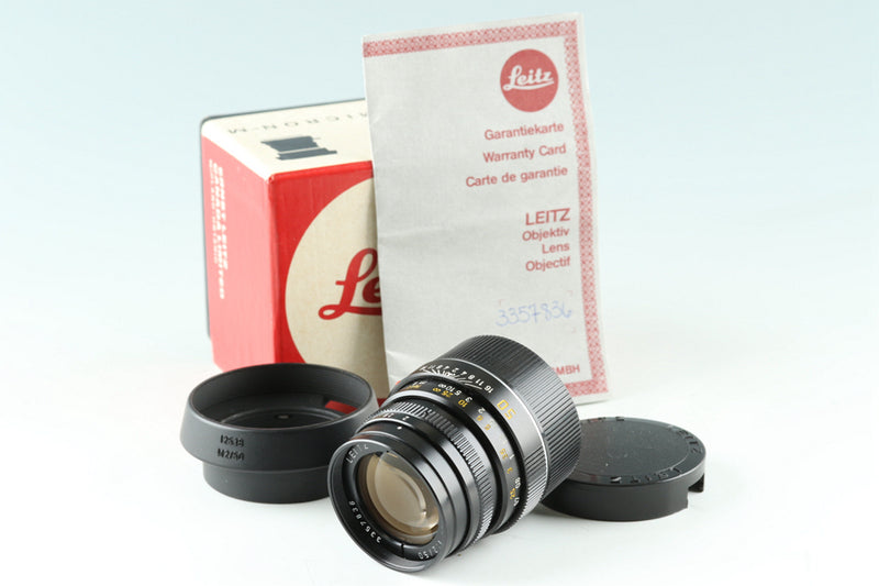 Leica Leitz Summicron-M 50mm F/2 Lens for Leica M With Box #38261L1
