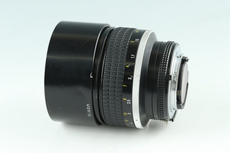 Nikon Nikkor 135mm F/2 Lens #38420A5 – IROHAS SHOP