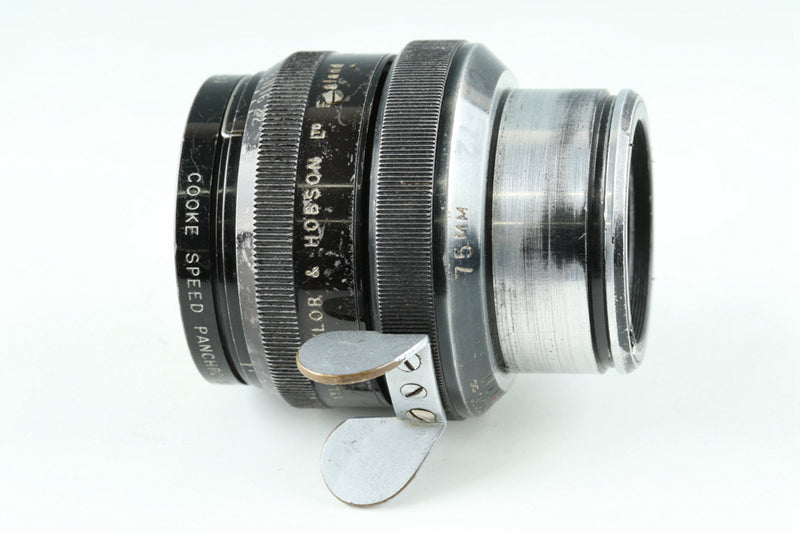 Taylor&Hobson Cooke Speed Panchro Ser II 75mm F/2.3 Lens for Arriflex Standard Mount #38737K