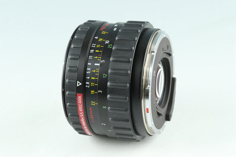 Rollei Rolleiflex 6008 + Planar 80mm F/2.8 HFT Lens + Magazine 