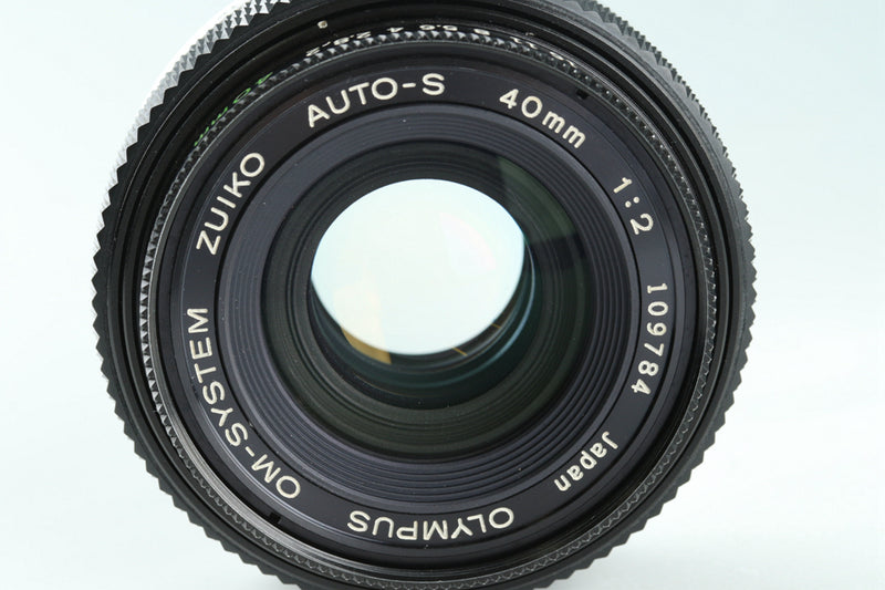 Olympus OM-System Zuiko Auto-S 40mm F/2 Lens #38783F4