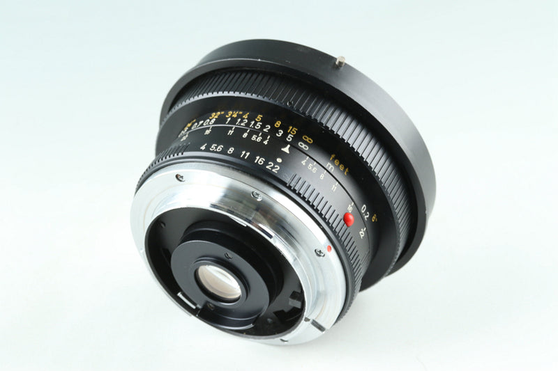 Leica Leitz Super-Angulon-R 21mm F/4 3-Cam Lens for Leica R #38913T