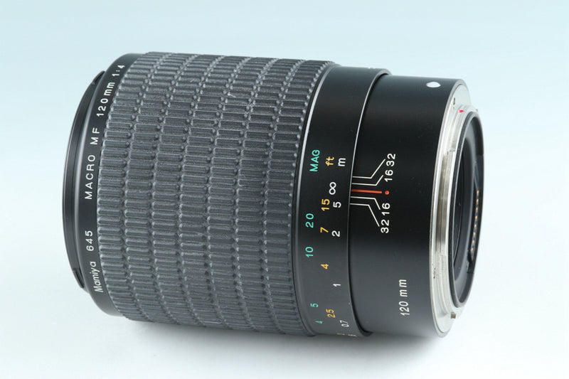 Mamiya 645 Macro MF 120mm F/4 Lens #39117G33 – IROHAS SHOP