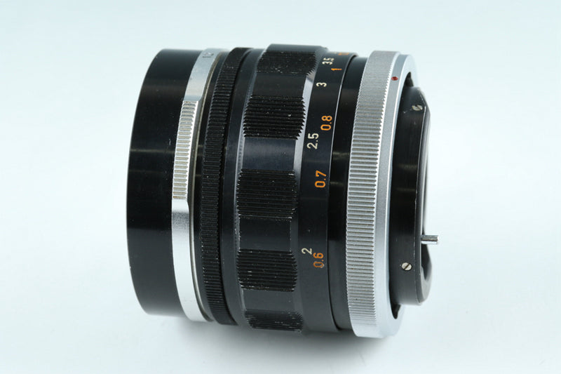 Canon FL 58mm F/1.2 Lens #39577F4