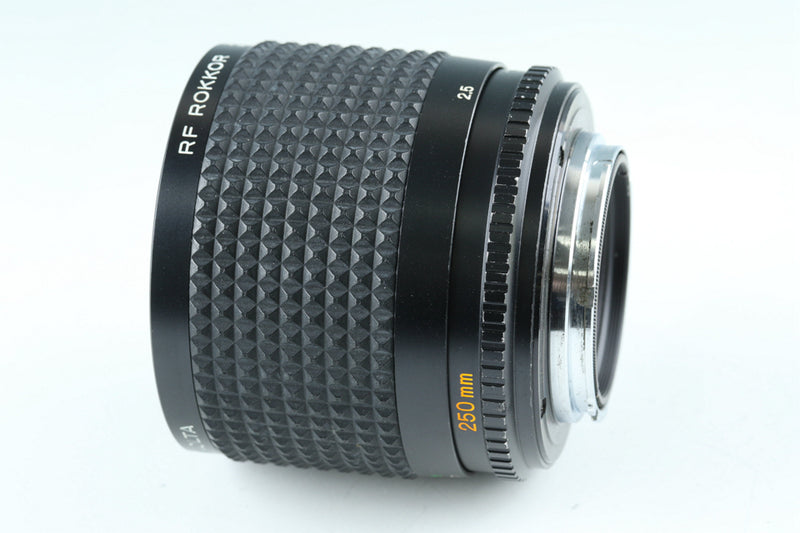 Minolta RF Rokkor 250mm F/5.6 Lens for MD Mount #39645G23