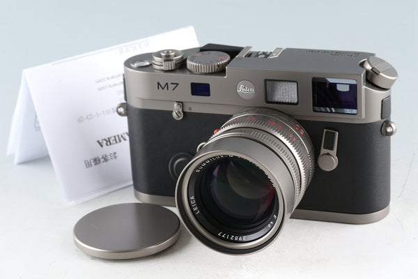 Leica M7 Titanium 50 JAHRE + Summilux-M 50mm F/1.4 ASPH. Lens #39710T