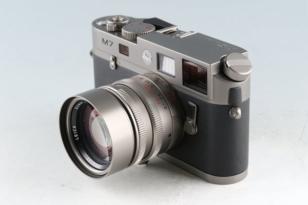 Leica M7 Titanium 50 JAHRE + Summilux-M 50mm F/1.4 ASPH. Lens #39710T