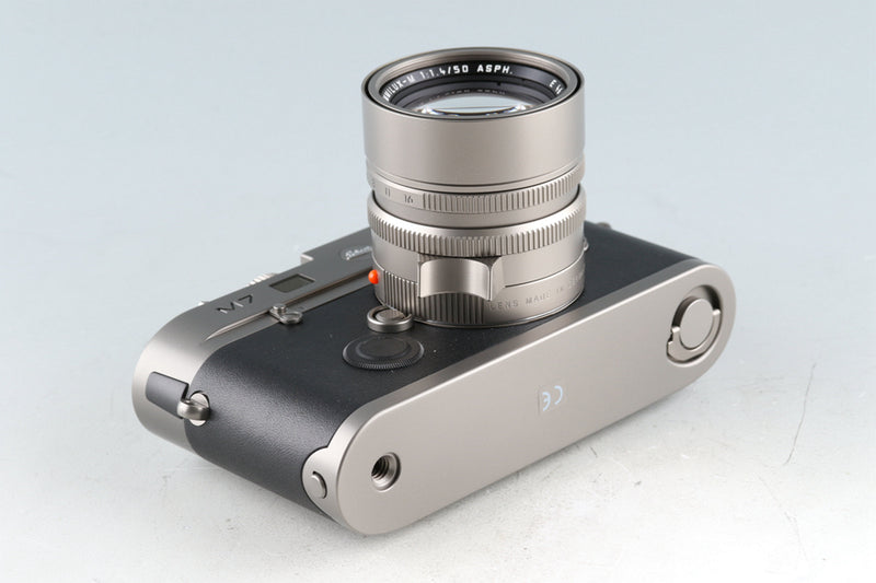 Leica M7 Titanium 50 JAHRE + Summilux-M 50mm F/1.4 ASPH. Lens