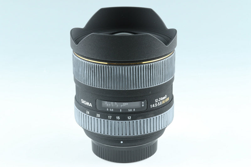 Sigma EX 12-24mm F/4.5-5.6 DG HSM Lens for Nikon With Box #39763L8