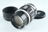 Olympus F.Zuiko Auto-T 70mm F/2 Lens #39874E6