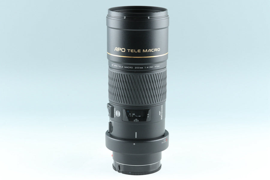 Minolta AF Apo Tele Macro 200mm F/4 Lens for Sony AF #40042H23 – IROHAS SHOP