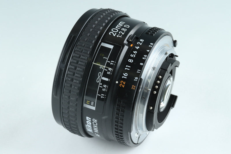 Nikon AF Nikkor 20mm F/2.8 Lens #40829G23