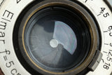 Leica Leitz Elmar 50mm F/3.5 Lens for Leica L39 #40859C2