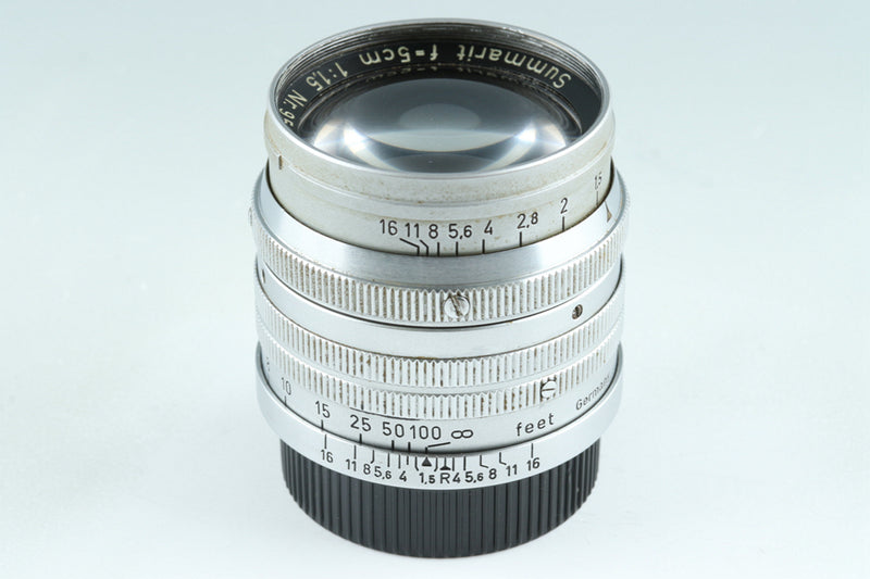 Leica Leitz Summarit 50mm F/1.5 Lens for Leica L39 #40875C1