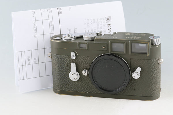 Leica Leitz M3 Repainted Olive Repainted by Kanto Camera #41043T