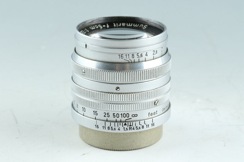 Leica Leitz Summarit 50mm F/1.5 Lens for L39 #41063T