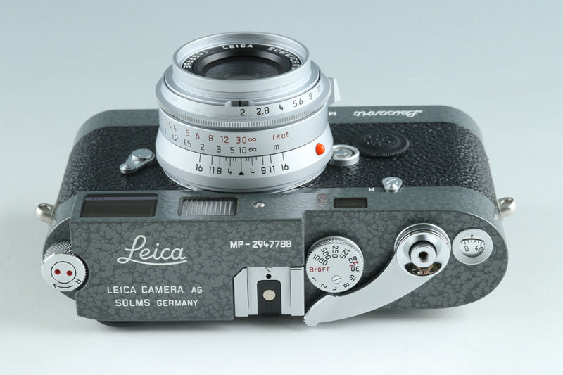 Leica MP LHSA Grey Hammertone Finish Summicron-M 35mm  F Lens Leica vit M With Box #41120K 価格比較