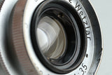 Leica Leitz Summaron 35mm F/3.5 Lens for Leica L39 #41307T